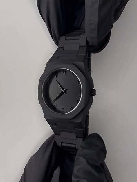 Black Arabic Aura Watch Flat 40% OFF