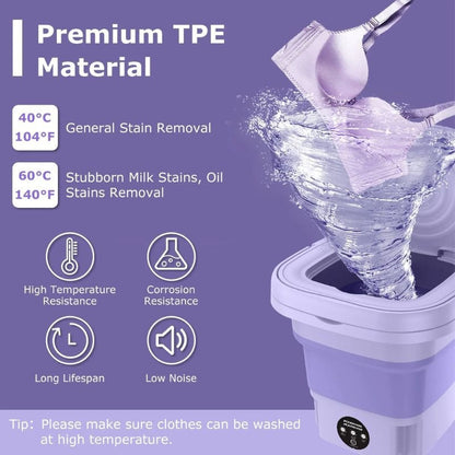 ™Foldable Mini Laundry Machine