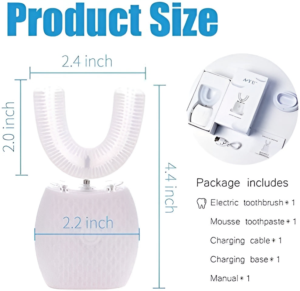 ™Smart Electric U-Shape Rechargeable tooth brush